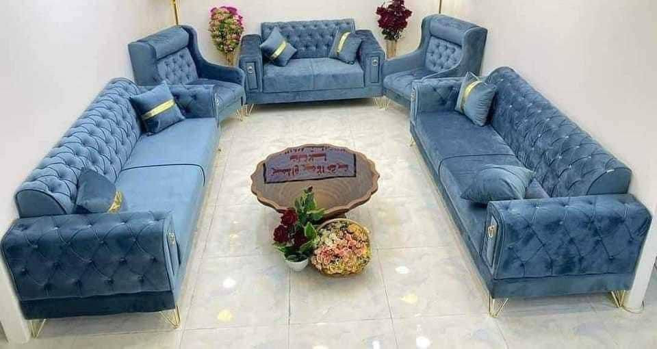 عرض خاص  خلال اسبوع فقط 

السعر 400 الف فقط

صنع عراقي  
أحدث التصاميم الفنية 
🖍الشغل حسب طلبكم من ناحية اختياركم الالوان وعدد المقاعد 
⭕️مواصفات العمل 
♦️اسفنج. مميز 
⭕️ الخشب مقعد مضغوط
رجل عظم عاج 

⭕️القماش 
كتان او قديفه 

❇️قياسات القنفات ❇️

العرض 75
190سم  القنفه الكبيرة ام ثلاث مقاعد 
150 سم القنفه الوسط ام مقعدين 
75 سم  الكرسي. 
🌹🌹🌹🌹
جميع الالوان متوفره
توصيل داخل بغداد مجاني أطراف 15

التوصيل  سريع 
للحجز ارسل
 الصورة 
والاسم 
ورقمين موبايل 
والعنوان
على الخاص

تخم ويا 4كوشات فقط 
توصيل لجميع محافظات العراق باأنسب الاسعار


**إذا كنت صاحب هذا الإعلان وتريد حذفه لأي سبب، رجاءا أرسل رسالة إلى الدعم الفني**