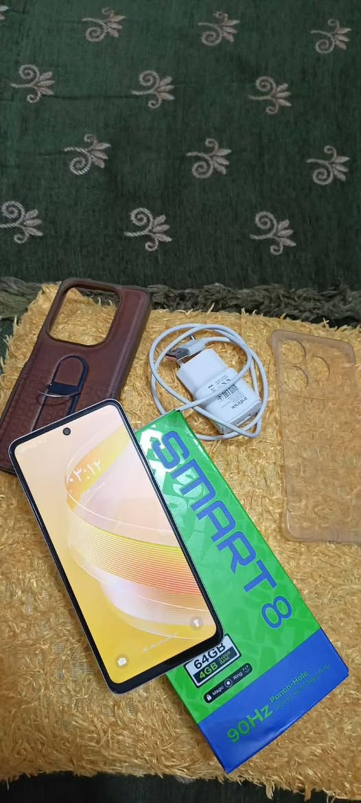 ‏السلام عليكم سمارت ثمانية ذاك 64 سعره 110,000 دينار وبي مجال حق جاية مكان بغداد حي الجاد التواصل رقم WhatsApp ***********
