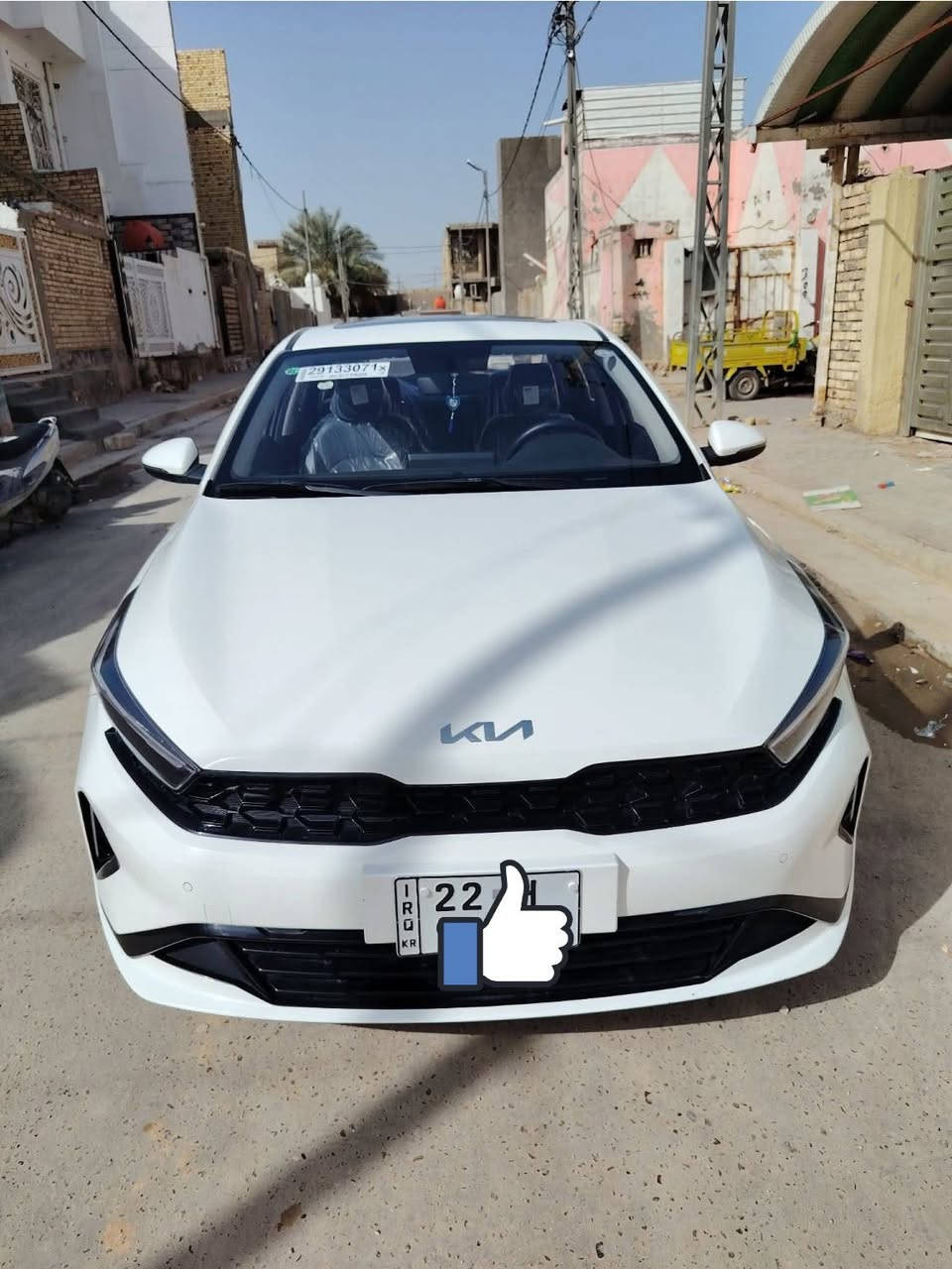 ‏ سلام عليكم كي ثري موديل 24 رقم أربيل تحويل ثاني يوم فول مواصفات حساس أمام الخلفية فتحة سقف هواي بيها مواصفات فقط بنيد صبغ الباقي كفالة عنوان السيارة واسط السعر 129 وبها مجال فقط بيع///***********
