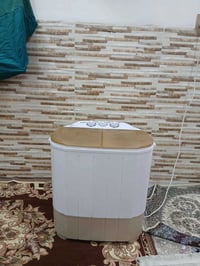 غسالة نيوال • حوضين • جديدة