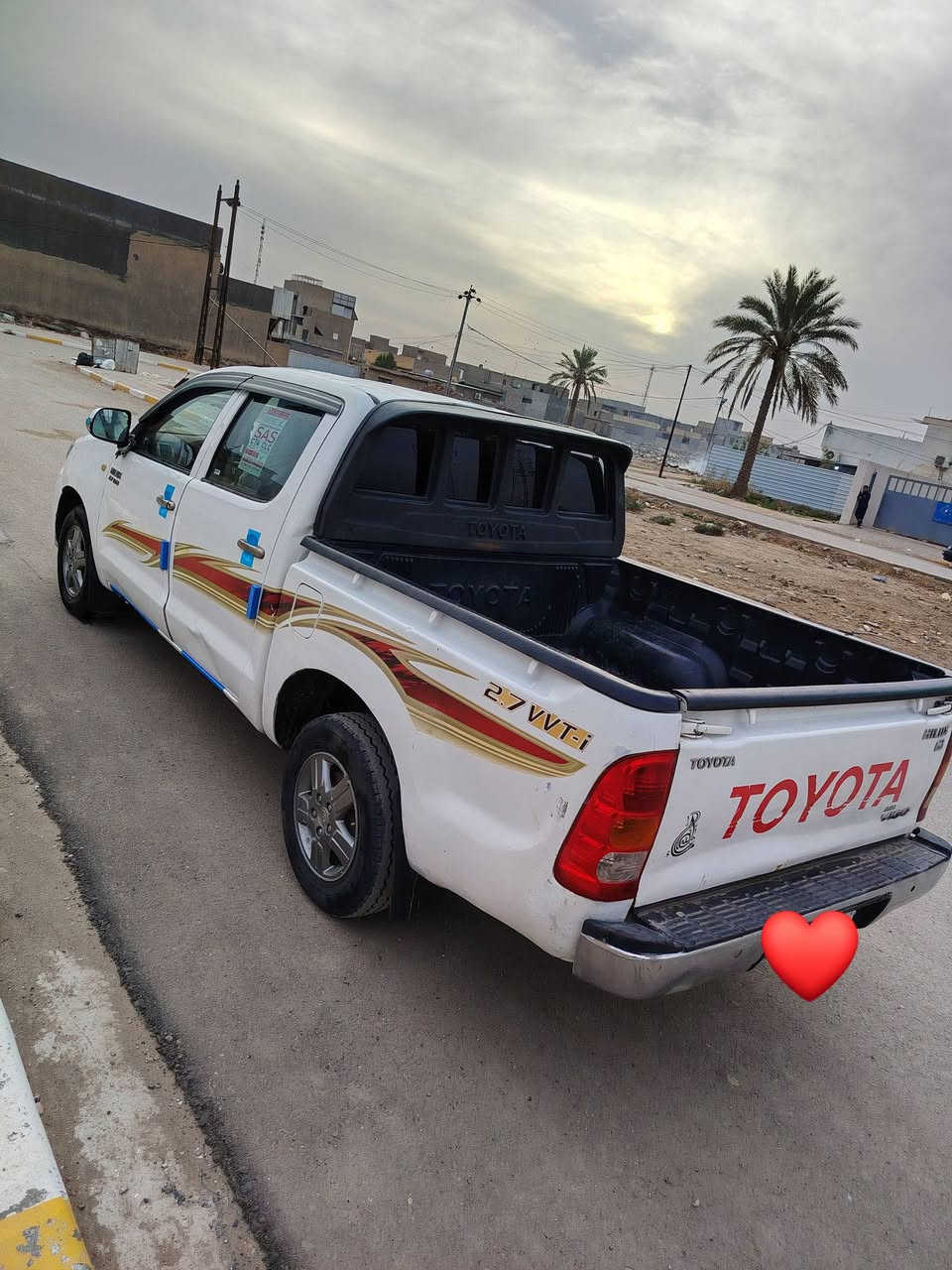 هايلوكس 2010 رقم ميسان انگليزي مميز  سنويه لل 30 هزه جديده شرط تحويل مباشر كير عادي بيهه تجيه جهت العبري اليمنه وصبغ  تخم تاير جديد حداديه جديده شاصي 19
مكان السيارة واسط  قضاء الصويره
السعر 112 بيهه مجال الشراي يتصل خاص ما موجود
***********
***********
