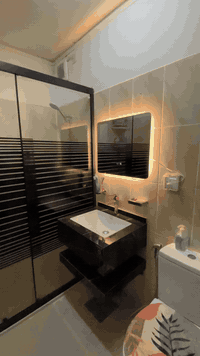 بسم الله 
ماشاءالله 

تم تجهيز حمامات لشقة 100شرقي من قاطع زجاج مسكرت ٦ ملم 
ومغسلة بورسلين بل عافية على اصحابه مستعدين لعمل كافة المساحات داخل مدينة بسماية وباقي مناطق بغداد خدمات ابو عبدالله ***********
