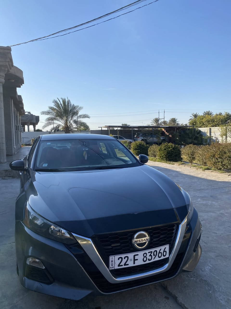 السلام عليكم 
سياره للبيع نيسان التيما موديل 2022 سياره رقم شمالي ب اسمي تحويل ثاني يوم موصفات تحكم ستيرن تحديد مسار رادار امامي خلفي توقف ذاتي بصمه تشغيل عن بعد حادث جاملق خلفي بارد مسافت شبر سياره نضيفه كفاله عامه كير ومحرك 

السعر 160$ وبيهة مجال بسيط

عنوان بغداد الغزالية 

***********
