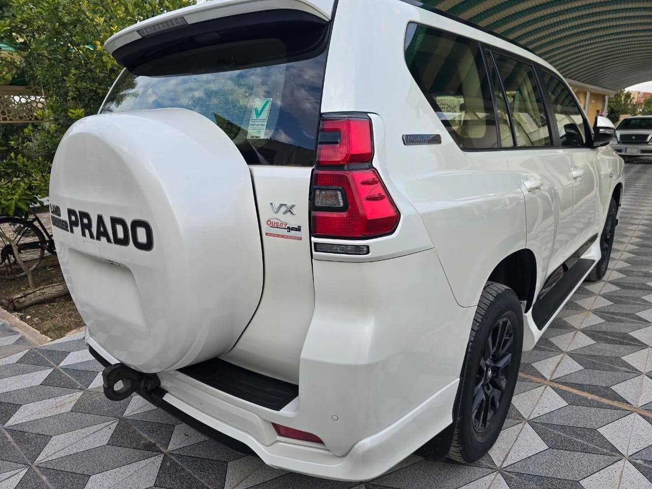 تويوتا برادو 2022
فئه VX مدنايت ادشن
فول مواصفات 
لون ابيض صدفي
رقم اربيل
كشن جلد كهرباء حار بارد 
مكفوله كفاله عامه من بارد او صبغ او تكحيل حديد وبلاستك
عنوان السياره صلاح الدين قضاء بلد 
***********
