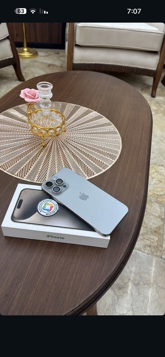 سلام عليكم ايفون15برو ماكس كامل ملحقات چهـاز نضيف جدا بطاريهـه 91 مابي ولا شخط جهـاز نضيف كلش
السعر مليون و25وبي مجال بسيط
مكاني بغداد الشعب 
***********
