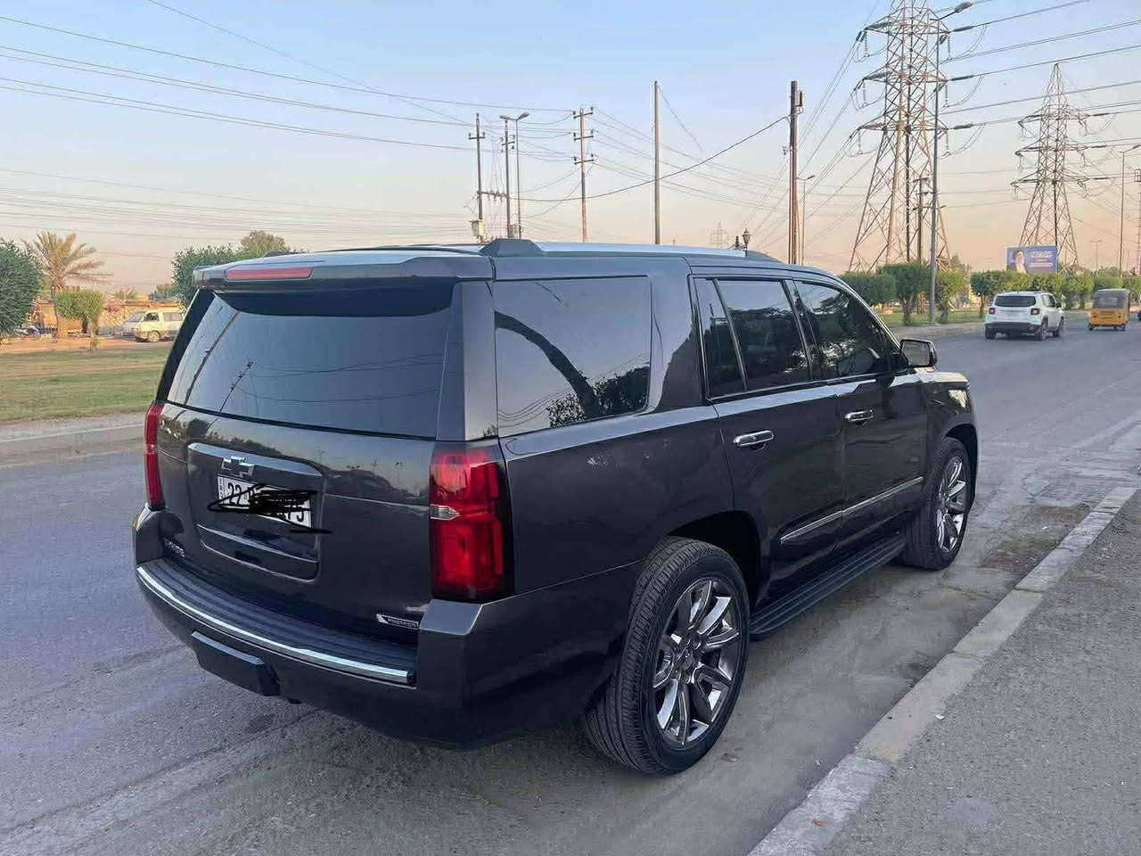 تاهو 
صبغ حزام كامل 
فول بريمر
2018
ماشيه 71 الف مايل 
السعر 260$
وبيها مجال 
للاستفسار 

***********
