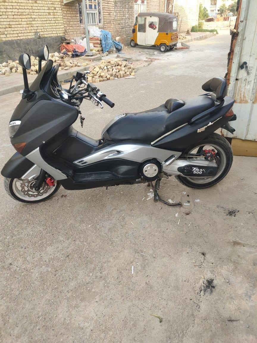 سلام عليكم درجة للبيع تي ماكس موديل 2008 درجة بيه حادث بسيط درجة نضيفه حيل محرك كفاله مكاني العماره  السعر خاص ***********
