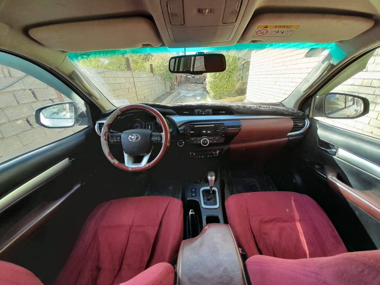 السلام عليكم هايلوكس للبيع فقط ما اراوس موديل 2017, سعودي رقم بغداد باقي التفاصيل اتصل *********** مكان السيارة بغداد
