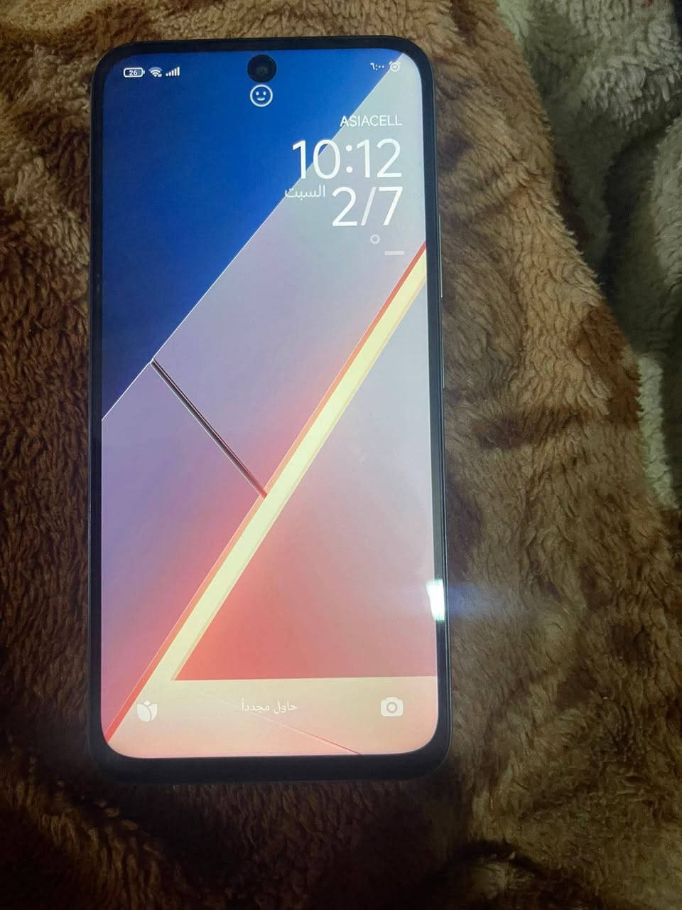 سلام عليكم جهاز poco. M7  جهاز جديد مستعمل اسبوع مع ملحقات شاحنه تايبسي ٣٥ واط تليفون كلش نضيف وجديد اني محتاج فلوس ومستعجل عل بيعهه السعر 250الف *********** مكاني الجزيره السياحيه
