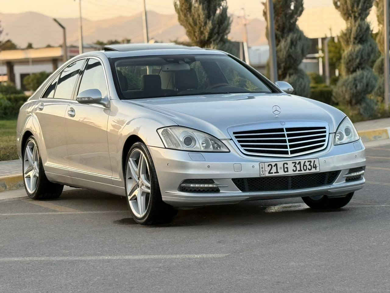 ( ***********)مارسيدس S550
موديل 2009
وارد يابان 
رقم سليمانيه بسمي 
قطعتين صبغ يابان 
سياره جديده وجاهزه 
السعر 190$
