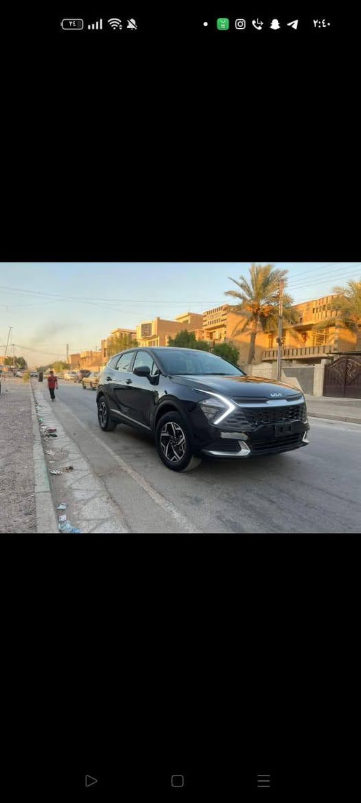 للبيع: كيا سبورتاج LX أمريكي

- الموديل: 2023
- الفئة: LX
- المواصفات: شاشة، كاميرا خلفية، رادار أمامي وخلفي، Auto Hold، بريك إلكتروني، تدفئة مقاعد، دفع رباعي (4WD).
- الممشى: 89 الف كليلومتر
العنوان بغداد حي الجهاد 
- السيارة مرقمة وكاملة
- السيارة بحالة جيدة سعر السيارة خاص ***********
