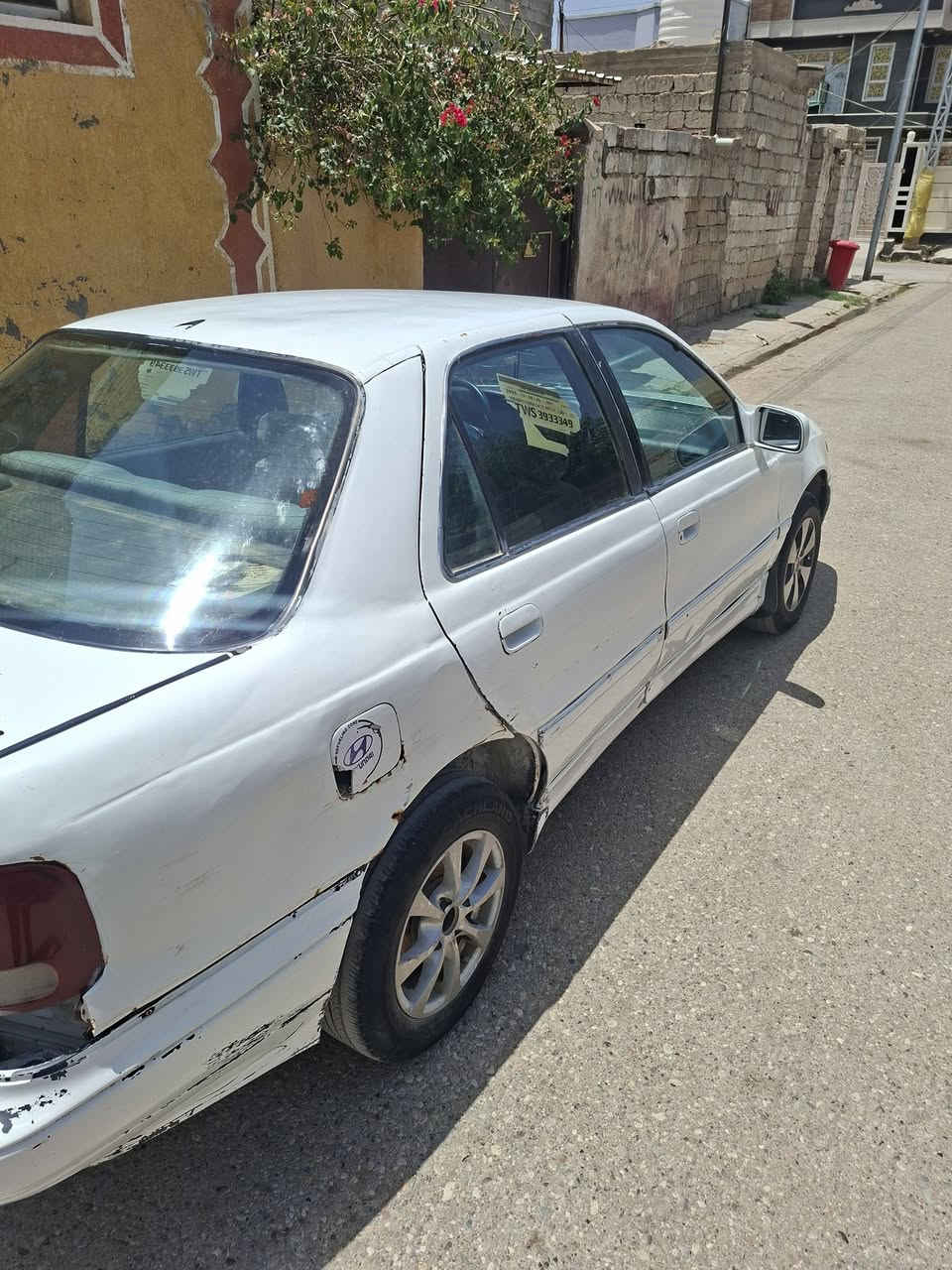 سلام عليكم الانترا موديل 1994 رقم ديالى سنويه نافذه تحويل مباشر مكينه كير خير من الله الكشر كدام العين السعر ٢٣ وبيها مجال مكان سياره ديالى خان بني سعد اتصل
 ***********..***********
