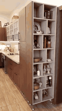 كاونتر تركي • مرمر كوراتز • ٤٫١٠×٢٫٣٥م