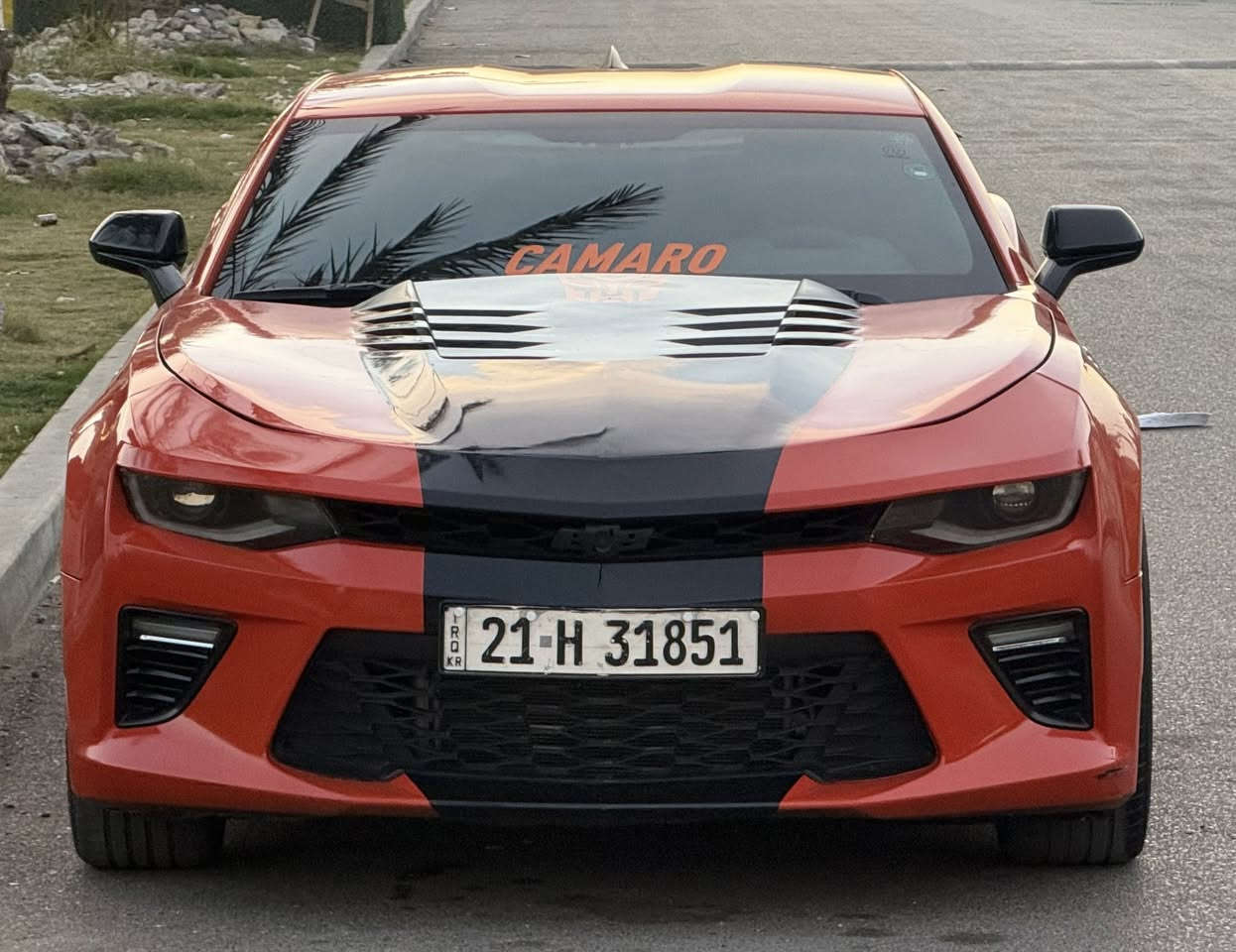 كمارو٢٠١٩
شباب سياره عليه تزويد كلش مرتب من دوسات وجاملغات اشاره حفر لد بنيد محدث سبايدر كورفيت 

دفيوز اصلي 

بك لايت لد اصلي 

تخم تاير جديد 

صدر امامي خلفي جديد

كير ومكينه شرط الفحص 

داخل برتقالي 

ماشيه 97 الف فقط 

مكان السياره بغداد حي الجهاد 

السعر 122
*********** ☎️ 

حادث السياره جاملغ وبنيد وبلعراق نصف جاملغ الخلفي فقط بدون دواخل لغد شاصي مكفولات
