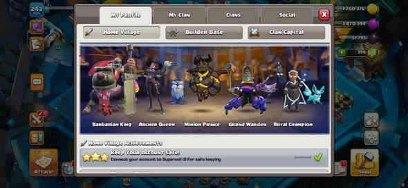 كلاش تاون 18 ماكس 17 للبيع كامل معلومات وجهه لوجهه ومكاني بغداد تواصل ***********
