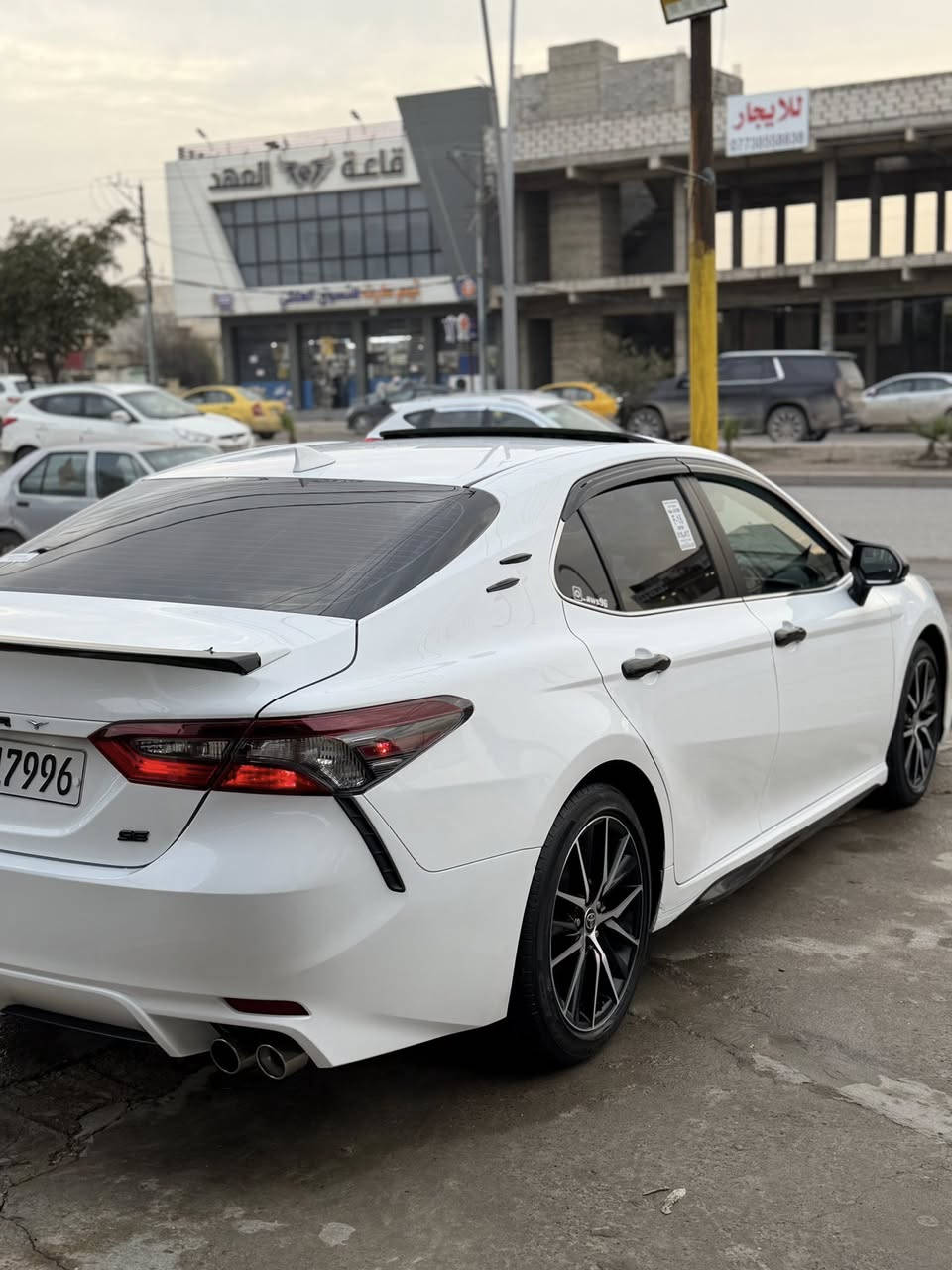 السلام عليكم
كامري موديل 2023

فول بلص 

فتحه سقف 

بصمه +تشغيل عن بعد

نقطه عمياء

هيترات ستيرن +كشنات

تحديد مسار 

رادار امامي خلفي 360 درجه 

محرك 2500 

رقم اربيل بسمي 

تايرات الشركه 

سياره ماشيه 18 ميل 

الضرر باب وجاملغ شرط السونار لا حالوب ولا بادر بشرط 

لونها ابيض ثلجي يعني مو صدفي 

بجم مغلف ببي ايف مال شركه 

مكان السياره موصل 

السعر (((235)))وبيها مجال 

وتساب ***********
