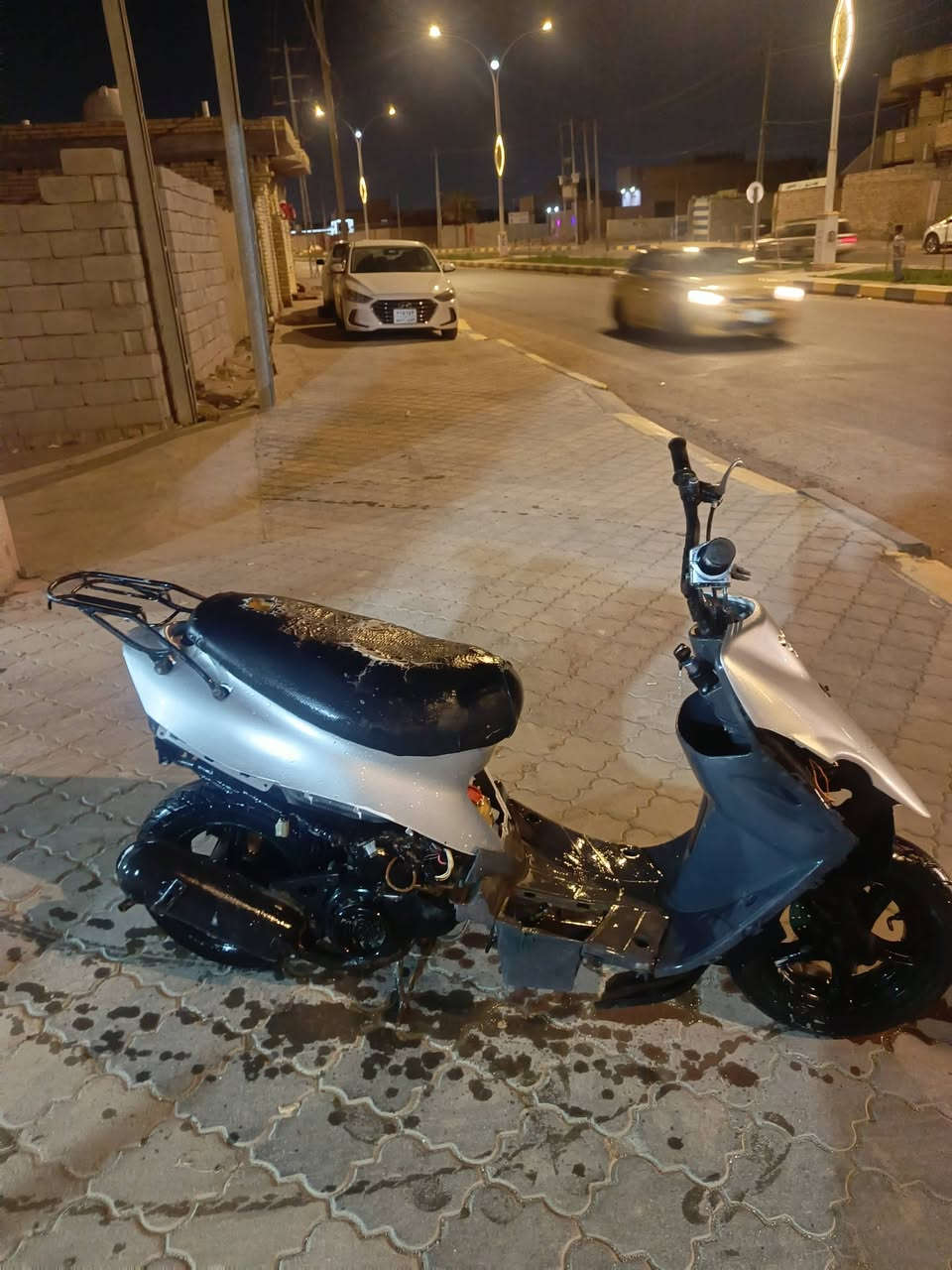 سلام عليكم درجة بيجي نضيفه الدرجة قفل 🔒150 المكان الناصرية الصخين
***********
