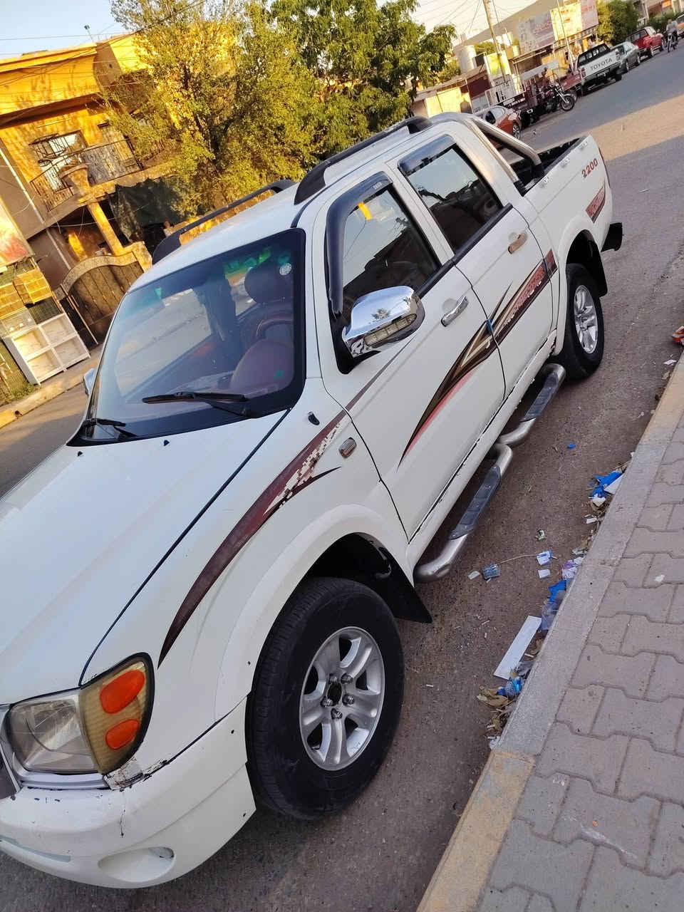 سياره للبيع بيكب دبل قماره موديل ٢٠١٠ شرط تحويل سعر 59 ورق بي مجال سياره جاهز كير محرك بل شرط كود بنزين بي كركوك حي عسكري ***********
