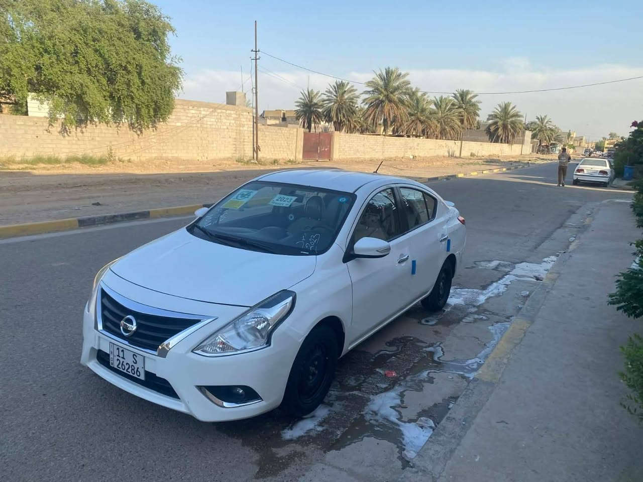 سلام عليكم سعر 103بيع مستعجل ماكو هيج سعر  نيسان مديل 2023رقم بغداد بسمي مصفره من كلشي سياره خير من الله ماشيه 55مكينه كير تبريد صدر تخم تاير كله مكفول مكاني بغداد وشراي ينتصل ***********
