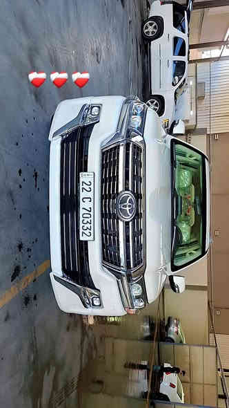 السلام عليكم للبيع لاندكروز موديل 2021 كراند تورنك بريم اصلي  مكفول كفاله عامه من صبغ ما عده بارد مكنين خفيف جدآ 
فول مواصفات 1/1
بصمه تشغيل
5بصمات ابواب 
فتحه سلايت
كشنات ثنين كهرباء ثلاث حركات
كشنات جلد اصلي
عداد لكزز
زراكات
اشارة لكزز
مري قلاب
مري شفط
شاشه ايباد
جنطه شفط
شاحن 
دبل ماوس
مثبت سرعه
سبعه راكب
ثلاث قطع تبريد
مطفايه حريق
محرك v6
8ايرباك
حساس امامي
حساس خلفي
اضويه تحت مقاعد
تحكمات ستيرن كامله
كامرة دوارة
كاعيات شركه 
وباقي مواصفات كراند  معروفة
ماشيه 85الف حقيقي  
السعر (565)
اللا ستفسار اتصل على الرقم مراوس حسب القناعه لجادين فقط رجاء وربي يرزق جميع ***********
