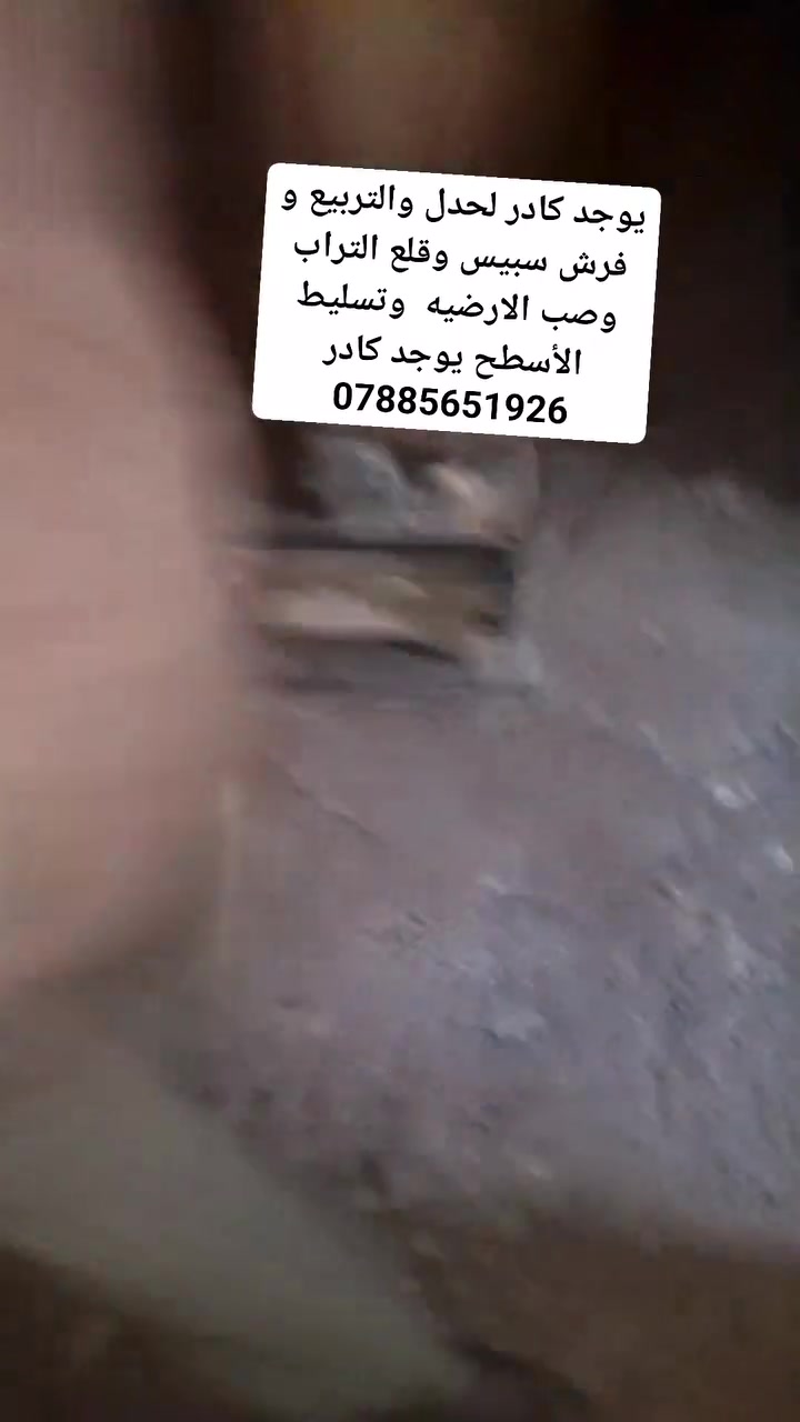 عمال من اهل ناصريه شواغيل كادر مختص
***********
كافه مقطوعات يوميات 
1تفليش تربيع وتنضيف وحفر وشيل نغاذ
2صب تزفيت دفن
3البخ بتلو 
4تنضيف البيوت وغسل البيوت
اذه خلفات محتازين عمال موجود كادر
 ***********واتساب مناطق ناصريه
