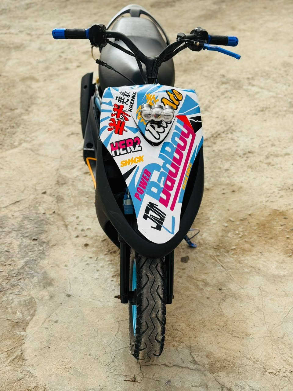 متاح دراجة ماكس عدله بوشه 55 دراجة مبدلة فقط بوشة دراجة مزوده وتعديل كلشي شغال بيها رايدها 600 الف وبيها مجال  مكان بصرة الهارثة واتساب ***********
