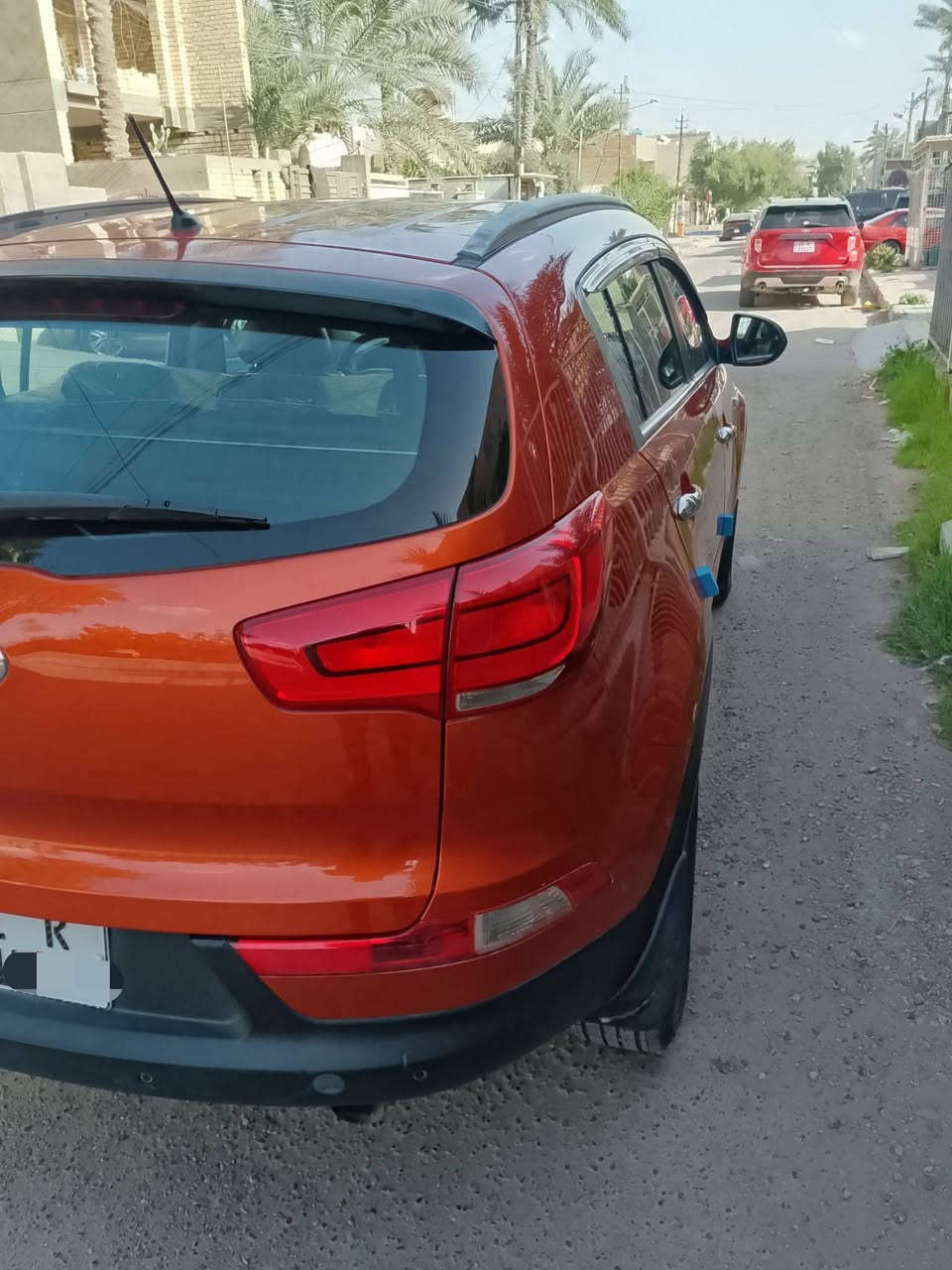 السلام عليكم
سبورتج خليجي موديل 2015 رقم بغداد الدولي السيارة مكفولة ماشية 104
السيارة جديدة ترايها زيرو 
تخم تاير جديد قبل كم يوم شديته
محرك، كير، تبريد، صدر خلفي وأمامي كله تمام
شادلها شاشة وكاميرا نوعية جيدة 
السعر: 154 ورقة
للإستفسار: ***********
العنوان: بغداد
