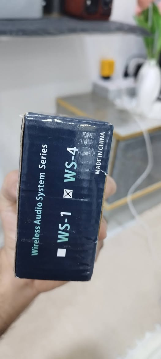 وايرلس صوتيات مرسل + مستلم شحن تايب سي 4 قنوات نقل صوت جودة ممتازة بلا تقطيع


**إذا كنت صاحب هذا الإعلان وتريد حذفه لأي سبب، رجاءا أرسل رسالة إلى الدعم الفني**