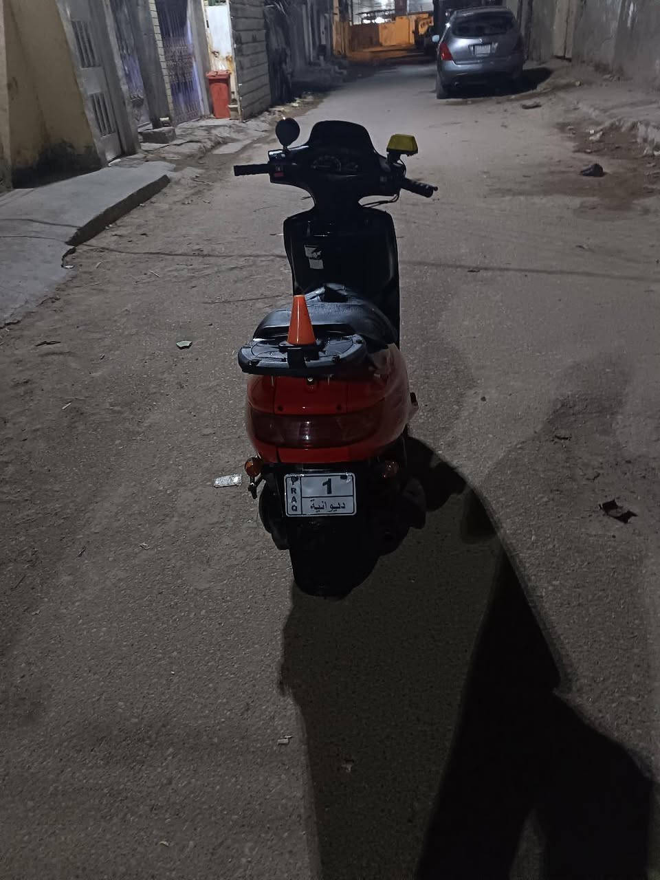 السلام عليكم دراجه فراشه للبيع الدراجه مكينه ما مفتوحه كامله سلف هندر نضافه 90% السعر 400 وبيها مجال للشراي  المكان  دوانيه حي العصري الرقم *********** بي واتساب ومتواجد فيس
