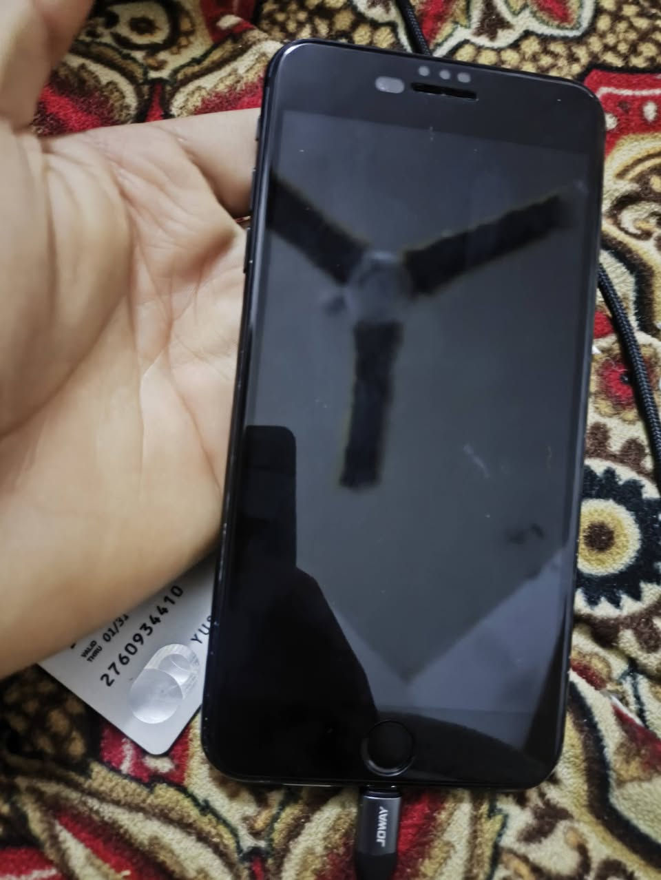 سلام عليكم تلفون 7 بلس تلفون مابي شي بطاريه 100ذاكره 128 سعر 125وبي مجال الشراي يتصل ***********6
