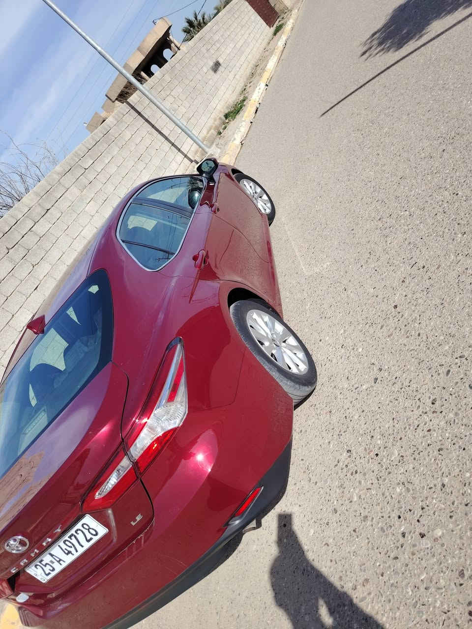 Le ٢٠١٩
 ومعروفه مواصفاتها رقم كركوك دولي دفتر بانزين بدون صبغ ولاتبديل ولا دواخل شرط ولا ايرباك بارد شي  قليل محرك وكير شرط ماشيه (١٢٠ ميل)
السعر ١٨٠ وبي مجال
***********
