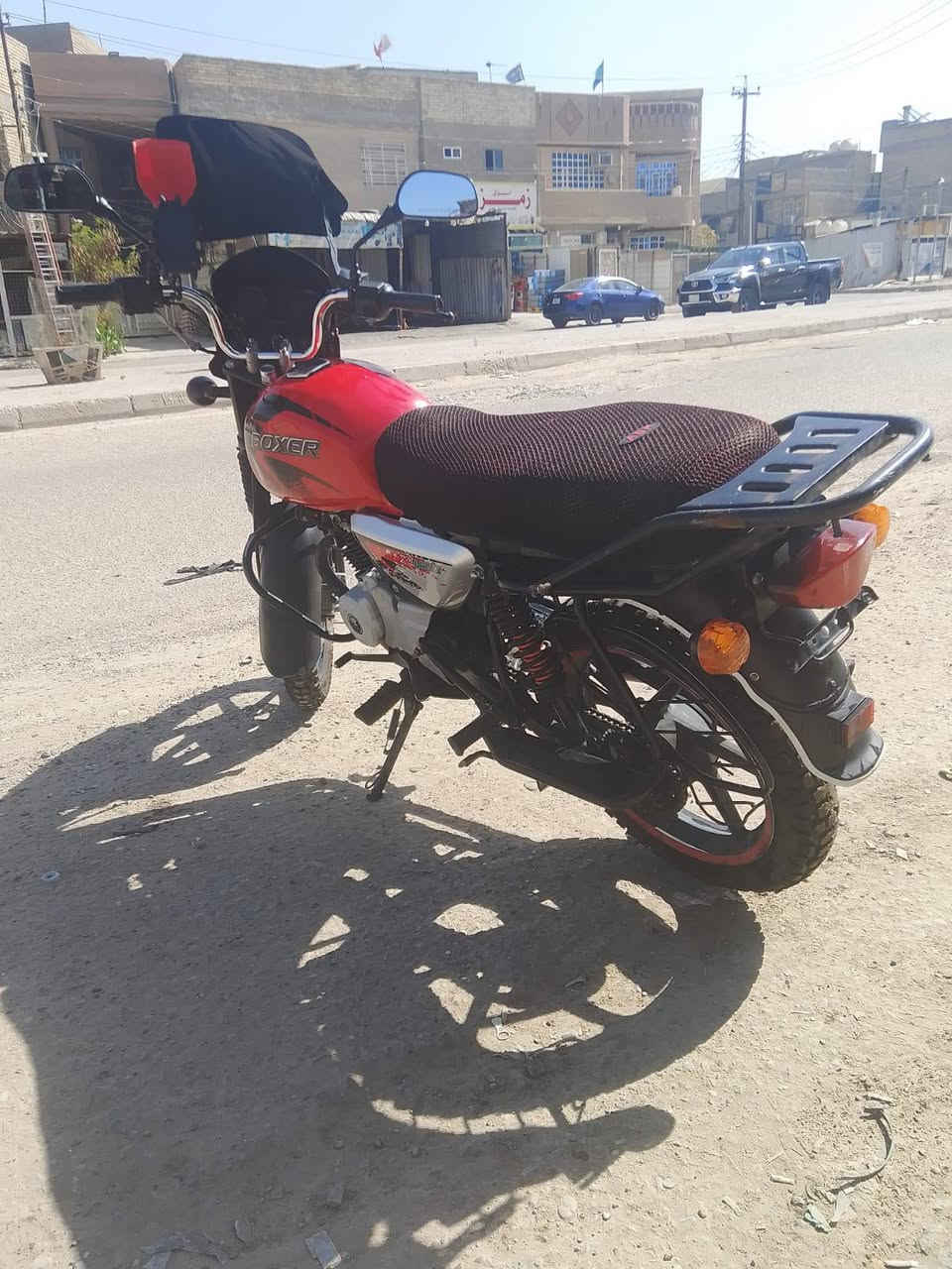 سلام عليكم شباب بوكسر جبلي 23 رقم بغداد نكليزي ثاني يوم بسمك يتحول مكاني بغداد الامين او كرادة سعر 2300 وبيها مجال للطيبين اتصال واتساب موجود ***********
