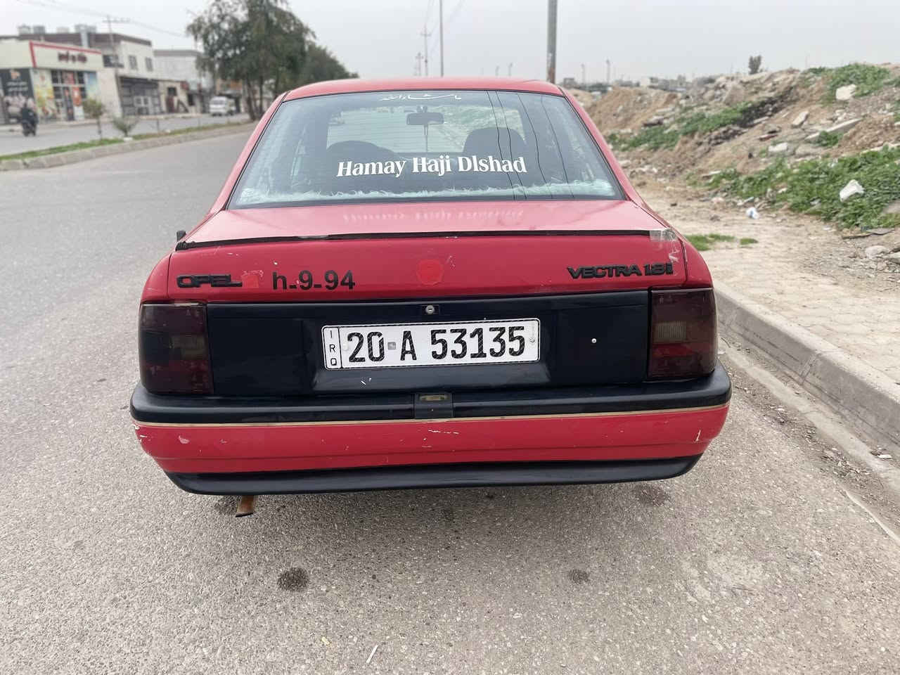 اوبل فكترا موديل 1991 حجم 18 كير عادي تخم صدر 50/100 تخم تايرات 50/100 مصبوغ حزام هزا باقي شهر و يخلص سيارا بسمي سنويه لحت 2030 سعر 36 مكاني كركوك بي مجال حك جيه شراي يخابرني ***********
