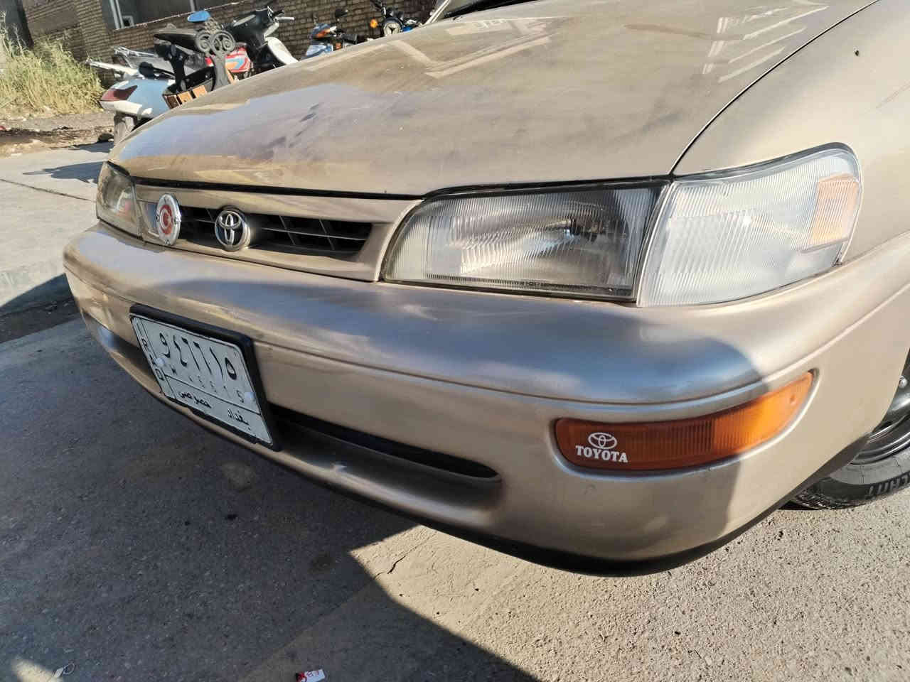 السلام عليكم ورحمة الله وبركاته
كورلا مديل ٩٣ سياره خير من الله كير ومكينه مكفول
حداديه +تخم تاير كله جديد رقم بغداد مشروع وطني
السياره مابيها اي عيب شرعي مصبوغه لجماليه
السعر ٦٢ وبيها مجال حك الجيه مكان السياره واسط
رقم صاحب السياره ***********
