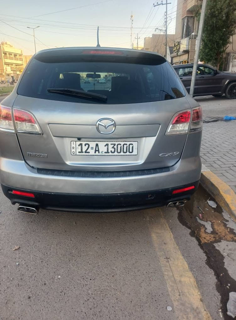 بسم الله الرحمن الرحيم 
سلام عليكم
مازده ياباني cx9 2009 
 وارد امريكي
ضربتها جاملغ امامي
محرك 6سلندر  حاويه جديد 
سياره جاهزه   7راكب 
رقم مميز بسمي دولي  
  تحويل باي مرور //عقد مروري
 يراد صبغ حزام أثر  جراد مكانات
موجوده  // بغداد _الكرخ
 السعر 95 $  بي مجال 
اتصال  / / *********** // بي واتس بغداد, العراق
