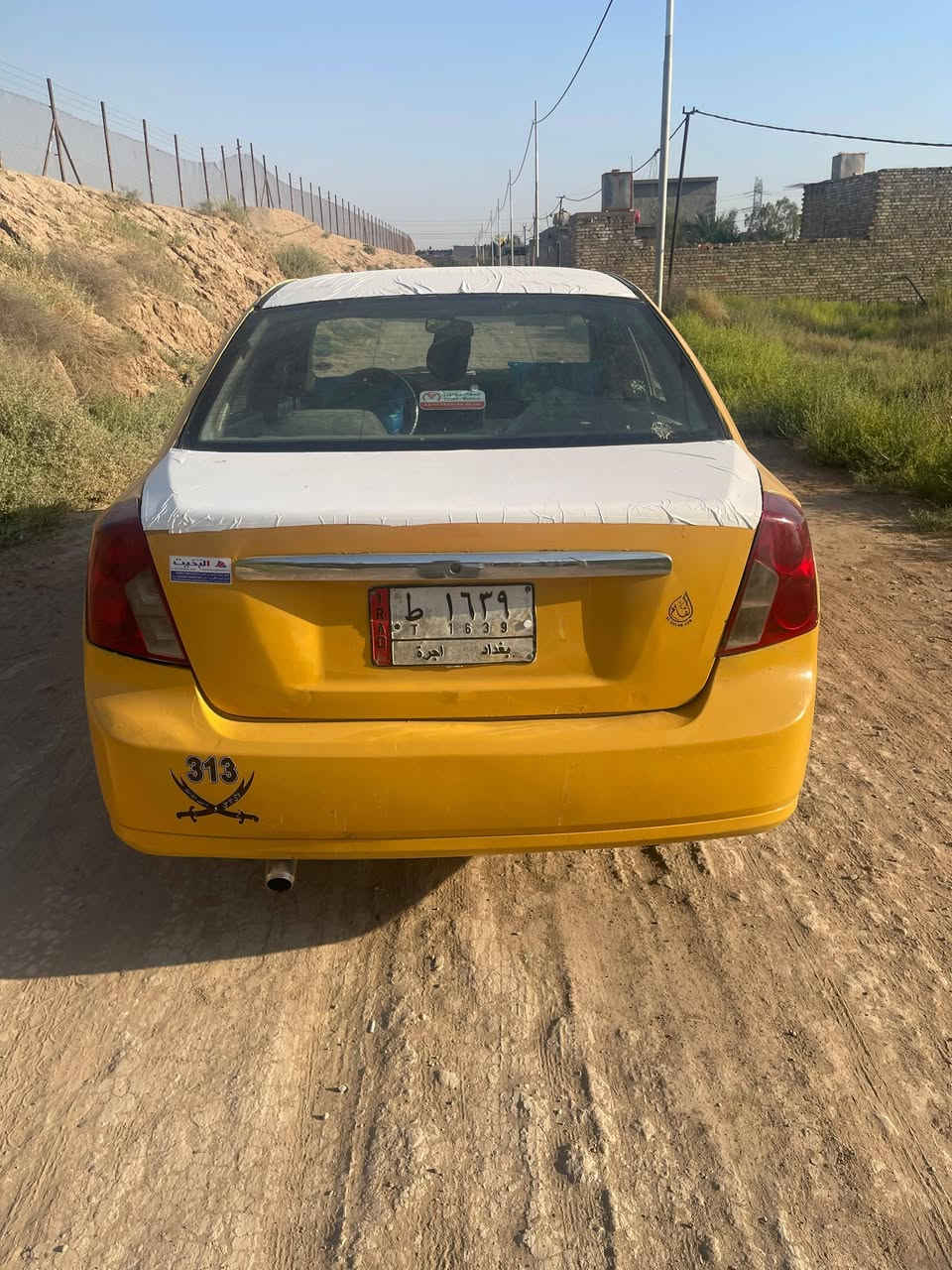 السلام عليكم سيارة اوبترة موديل 2004رقم بغداد سيارة جاهزا كير عادي مكينة نضيفه تحويل ثاني يوم السعر 35 وبيهال مجال الطيب العنوان بغداد قرب سيطره الشعب رقم الهاتف ***********
