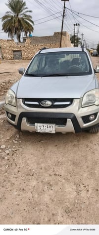 كيا سبورتج موديل ٢٠٠٩ وارد خليجي مكفولة كافلة عامة فقط صبغ الدعامية أث...