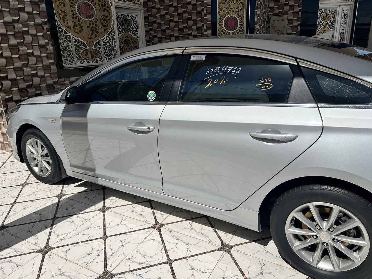 السلام عليكم سوناتا مديل 20 كوري بانزين بلادي مكينه  دوش رقم  بصره تحويل كفاله من ضربه وتبديل قطعتين صبغ بكوريا المكان بصره ***********
