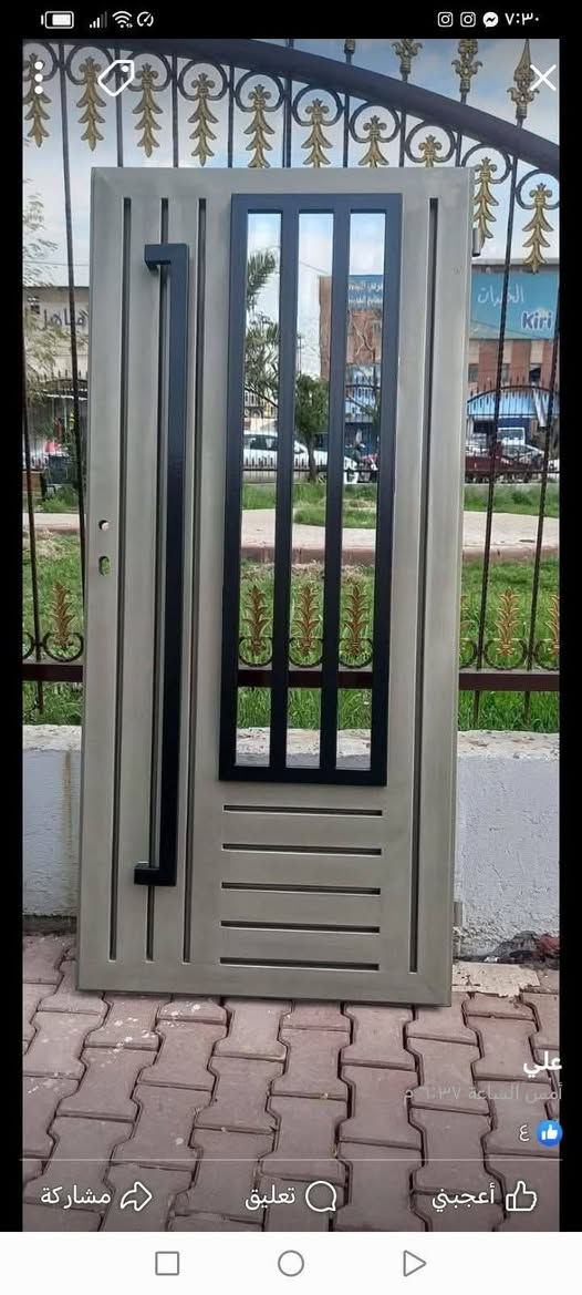 سلام عليكم رمظان كريم حداد باب وشباك محجرات سقايف حداده عامه بأسعار مناسبه *********** وتساب  متفرغ
