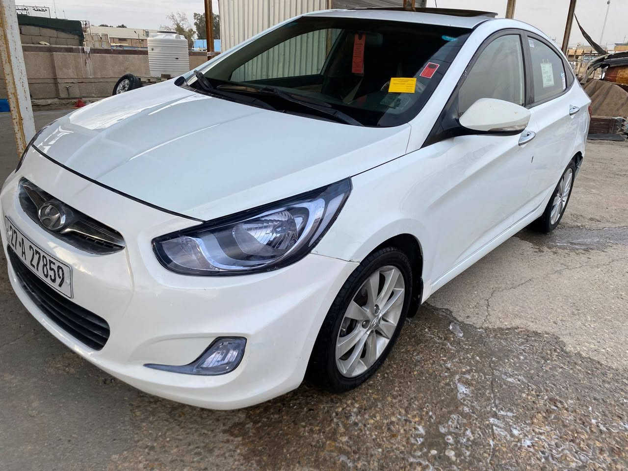 لببيع اكسنت 2014 خليجي كفاله عامه سياره جديده وجاهزه من كلشي مكينه كير حداديه تخم تاير تبريد كله شرط رقم ذي قار بسمي مشروع وطني سنويه ل29 السعر 102 وبي مجال لشراي 
مكان السياره السماوه ***********
