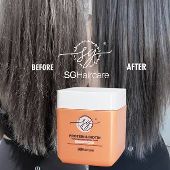 مجموعة SG للعناية بالشعر تعالج جميع مشاكل الشعر
١ تعالج تقصف الشعر ٢تعالج خشونة الشعر وجفافه ٣ تعالج الشعرة المطاطية ٤ تعالج التساقط.
مجموعة ذهبية بمعنى الكلمة.
فوائد شامبو والبلسم:-🌺
معالجة مشاكل الشعر: تساعد المجموعة في علاج تقصف الشعر، الخشونة والجفاف، الشعر المطاطي، والتساقط. 
تقوية الشعر: يساهم البروتين والبيوتين في تقوية بنية الشعر وتقليل التكسر، مما يعزز نمو الشعر الصحي. 
زيادة الكثافة والترطيب: تعمل التركيبة على منح الشعر مظهراً أكثر كثافة وامتلاءً، وتحبس الرطوبة في كل خصلة لتوفير ترطيب مكثف للشعر الجاف. 
إصلاح التلف: تساعد المكونات على إصلاح الشعر التالف بفعالية من الداخل، بما في ذلك الأطراف المتقصفة، مما يجعله أكثر نعومة وسهولة في التصفيف. 
فوائد الماسك:-🌺
هذا هو ماسك الشعر SG Protein & Biotin Volume Moisture بحجم 500 مل. تم تصميمه لتغذية وتقوية الشعر من الجذور إلى الأطراف. 
غني بالبروتين والبيوتين
يساعد على استعادة الرطوبة وتحسين كثافة الشعر
يعزز مرونة الشعر
يصلح الشعر الجاف والمتطاير والتالف


**إذا كنت صاحب هذا الإعلان وتريد حذفه لأي سبب، رجاءا أرسل رسالة إلى الدعم الفني**