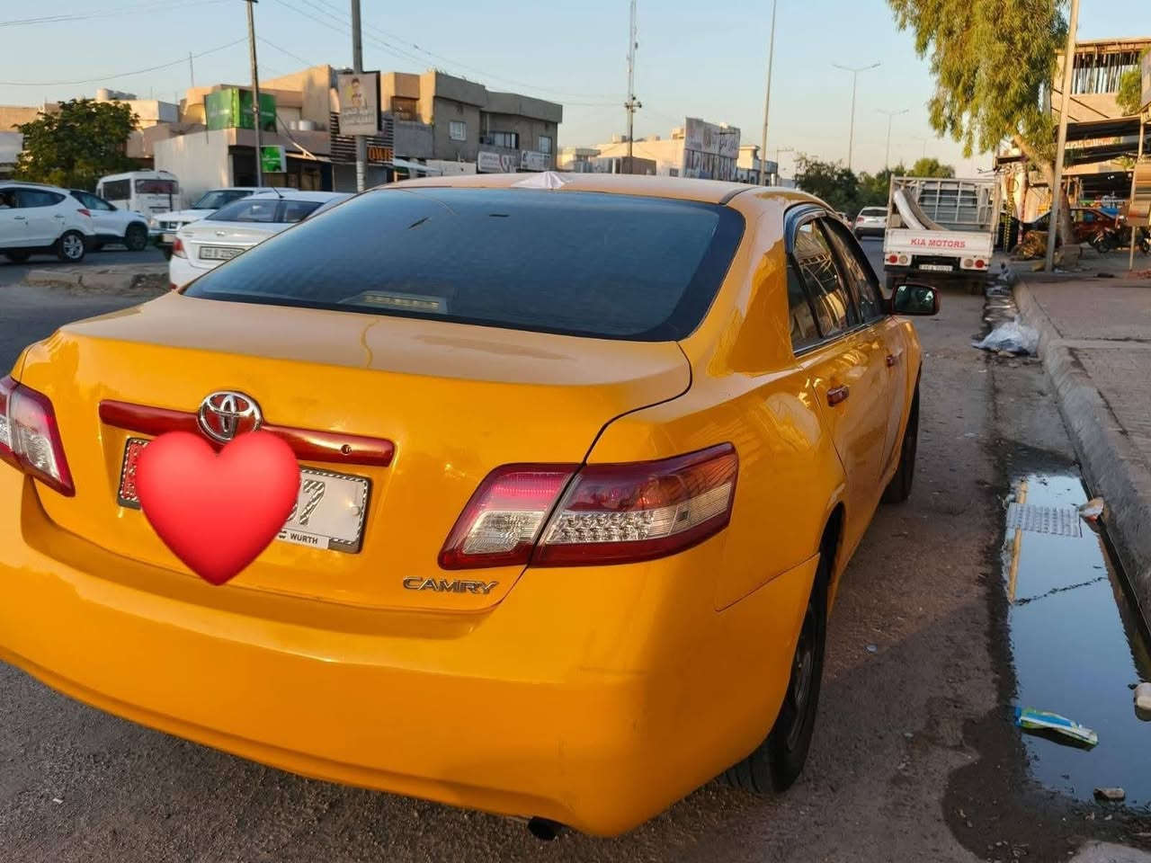 سلام عليكم كامري ٢٠١٠ بيها بطاقه بانزين سيارة حلوة وكاعدة سنويه لحد ٢٠٣٠ شرط التحويل رقم كركوك انكليزي السعر ٧٧ وشكرا‏‪***********‬‏
