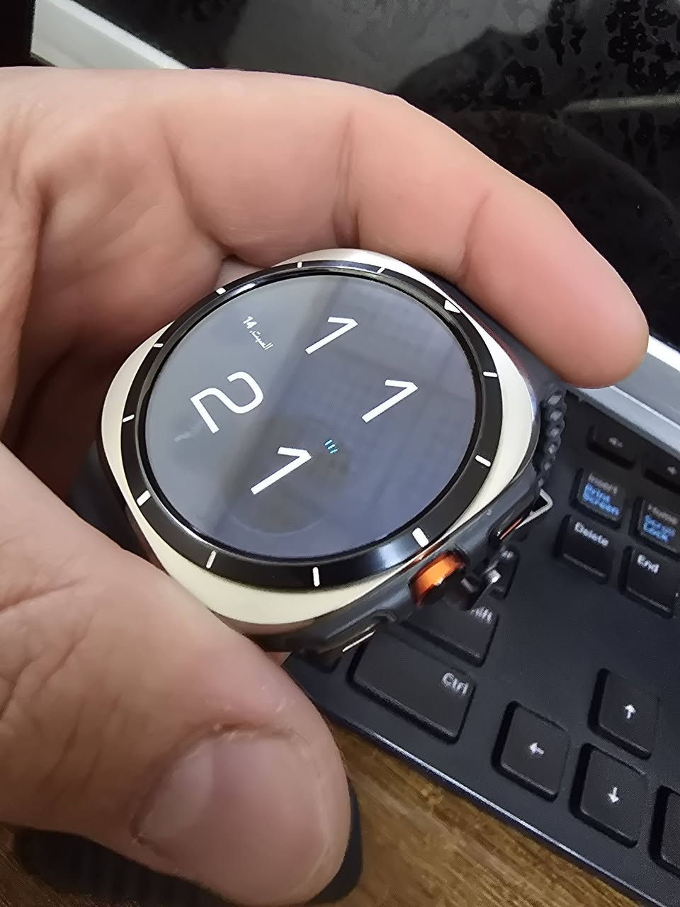 واتش الترا 2025 Watch Ultra 
السلام عليكم ساعة سامسونك أحدث إصدار واتش الترا 2025 القياس 47 استخدام 3 أشهر السعر 550 الف بيها مجال ان شاء الله و الساعة غنية عن التعريف شخط ما بيها
ضمان سنة المكان بغداد او سامراء للاستفسار اتصل ***********
