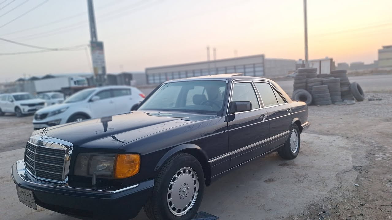 مرسيدس #W126 جامبو 1989 حجم 300 باب قصير السيارة جديدة فووول مكان السيارة ديالى بعقوبة
***********
مرسيدس #W126 جامبو 1989 حجم 300 باب قصير السيارة جديدة فووول مكان السيارة ديالى بعقوبة
