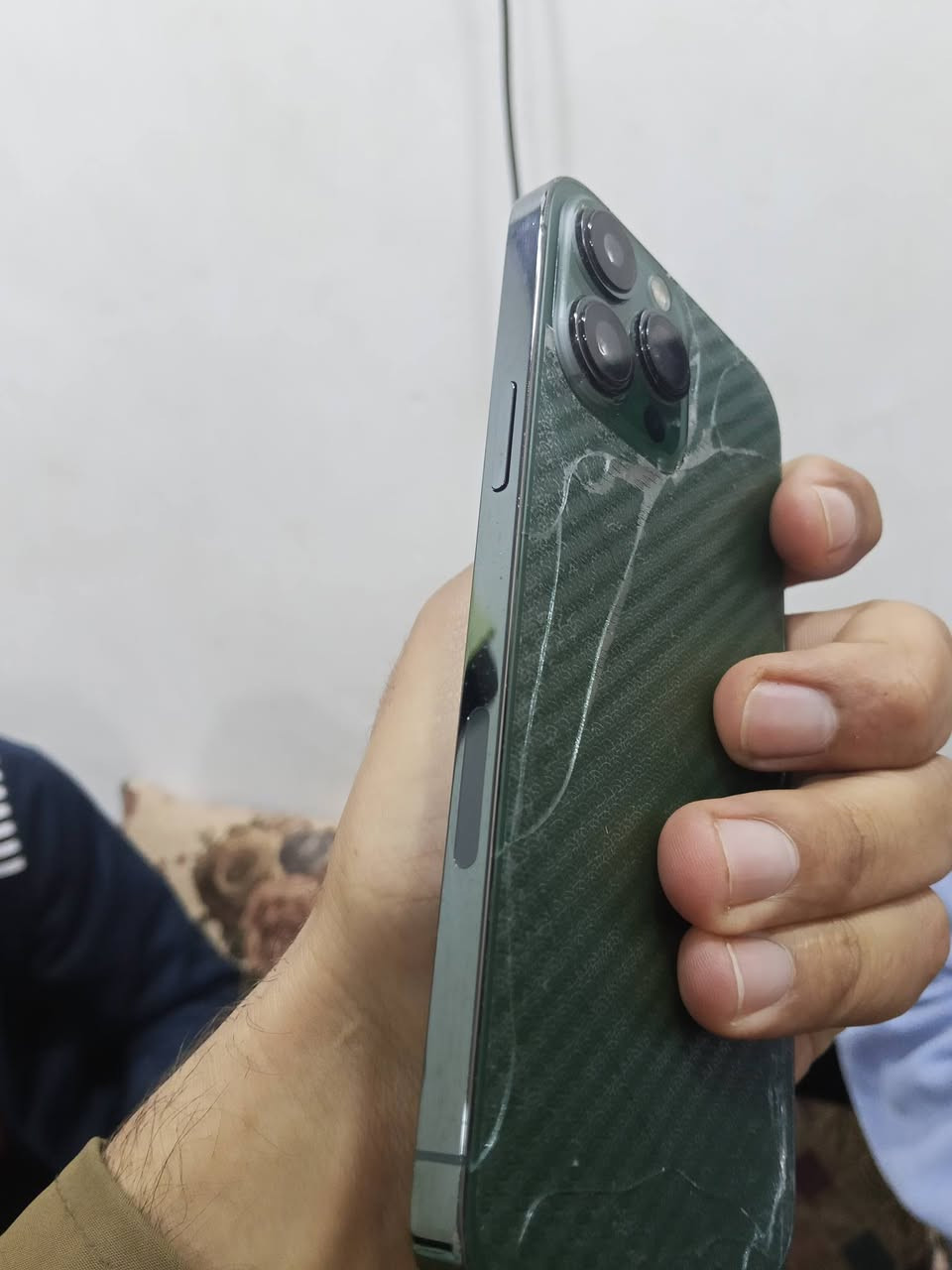 السلام عليكم ايفون 13 برو ماكس مبدل شاشة GXاصلية وبطارية 100 اصيلة  امانت اللة ورسولة ذاكرة 128 قفل 400الف ***********
