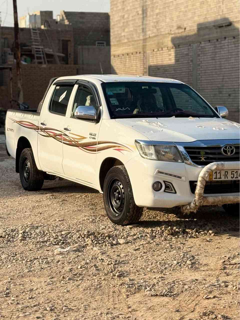 تيوتا هايلوكس 2015فول اوتماتيك سيارة كلين ماشيه 160 الف كير محرك اكسل صدر كله شرط مكان صلاح الدين سامراء داخل السعر 250 💵 
رقم هاتف ***********:*********** سامراء, صلاح الدين
