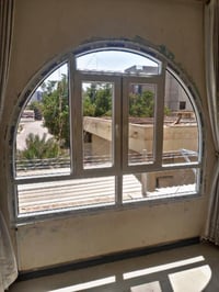 4/20 تثبيت قاطع بالكون قوس خلفي ساحة 2001. مقطع ابيض زجاج عاكس اسود 4 ...