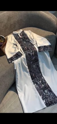 فستان رمضاني • دابل إيطالي • مقاسات ٣٨-٤٨