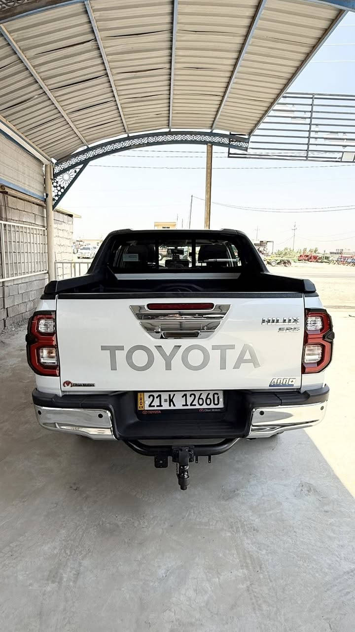 السلام عليكم
للبيع او مراوس
 تيوتا هايلوكس تي ار دي( TRD)
 موديل 2024
ماشيه 52 الف
فول موصفات شركه ساز (SAS)
مكفول عام
حجم المحرك سته سلندر V6
رقم شمالي ( وكاله او تحويل)
مكانها واسط الزبيديه
السعر 375$ ورقه و بيه مجال
***********

