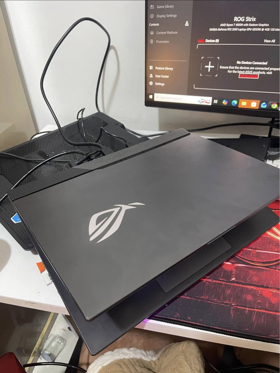 لابتوب للبيع اسوس روك ستريك
معالج رايزن4800h

رام32 

ذاكرة التخزين 1500كيكة يعني 1 تيرا او 500كيكة

سعرها مليون او300 الف لابتوب قوية للالعاب او للبرامج الثقيلة هاذا رقمي ***********
